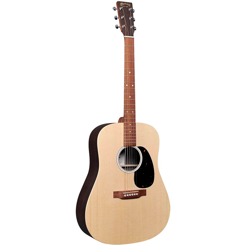 Martin D-X2E Rosewood Dreadnought Acoustic Electric Guitar – Natural Satin