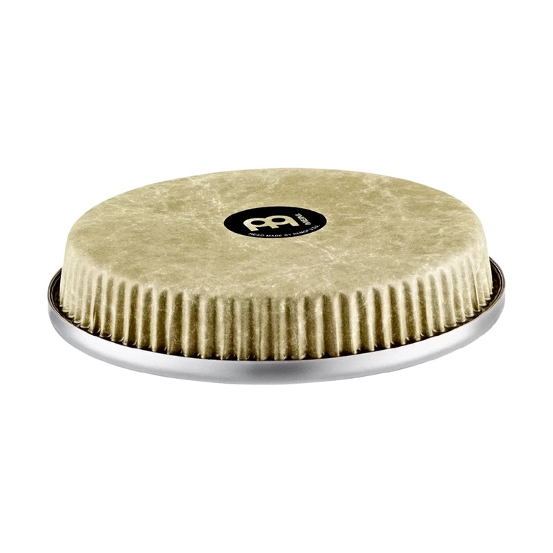 Meinl REMO R-Series Bongo Head, Fiberskyn Natural – 8 1/2