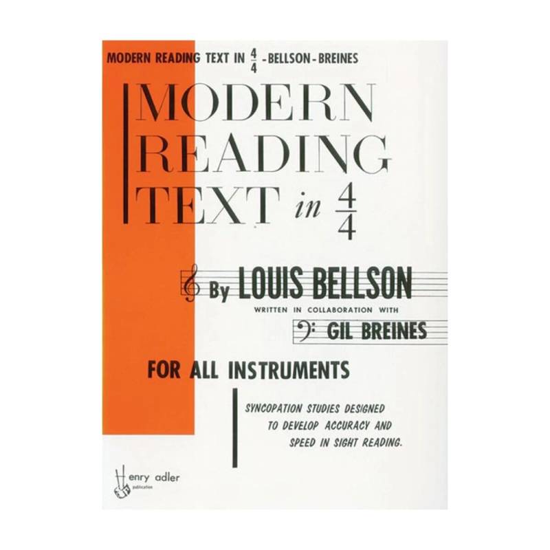 Modern Reading Text in 4/4 By Louis Bellson and Gil Breines