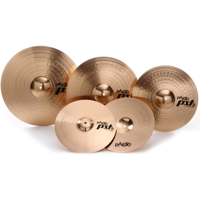 Paiste PST 5 New Universal Cymbal Set 14/18/20 + Free 16