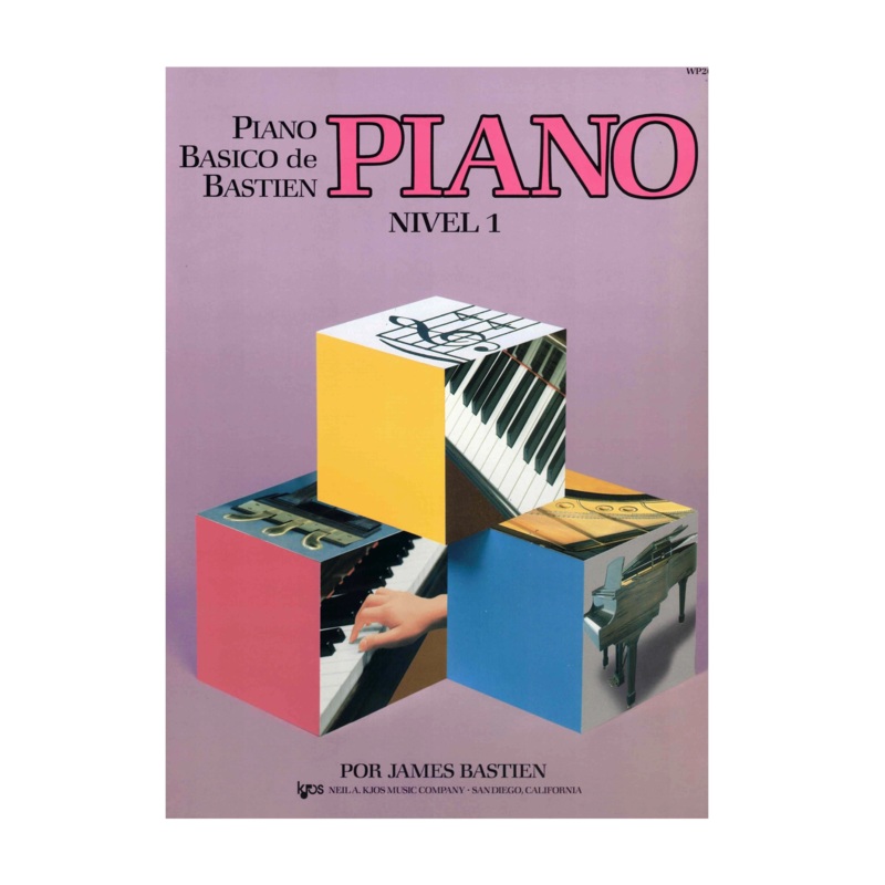 Piano Bsico de Bastien – Piano Nivel 1