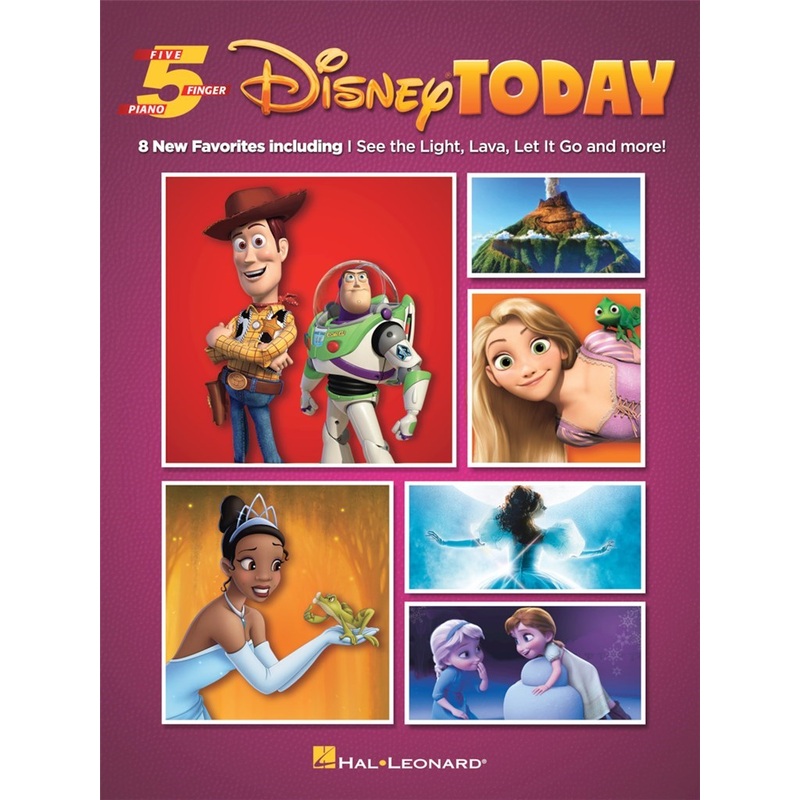 Disney Today – Five Finger Piano Songbook