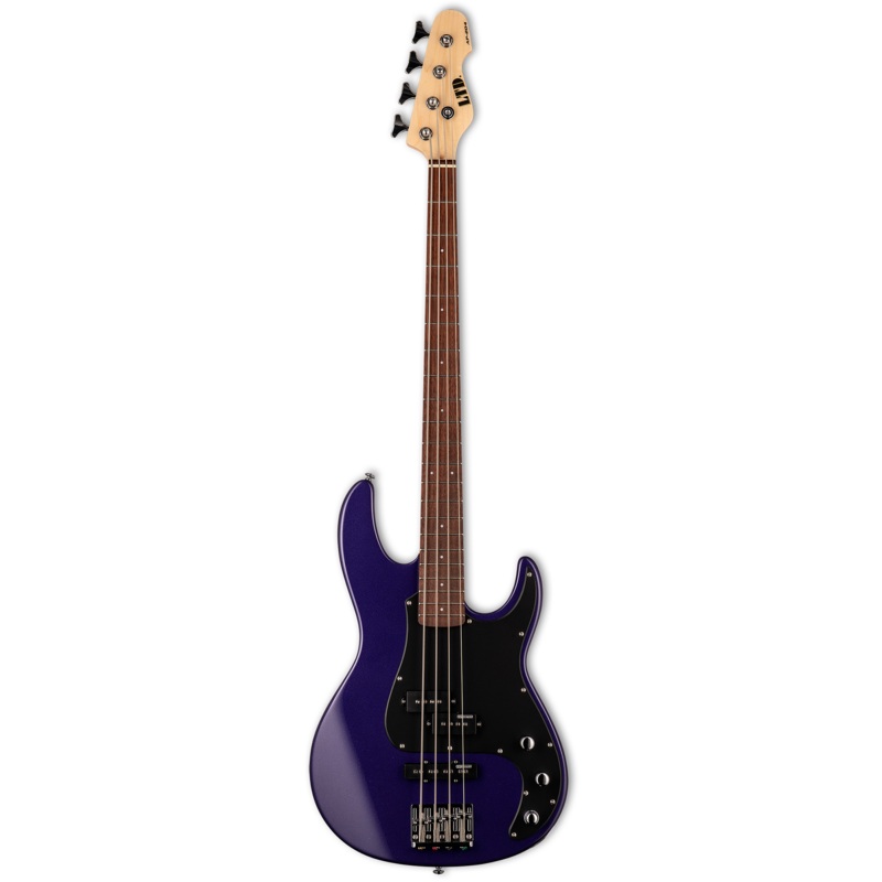ESP LTD AP-204 Electric Bass Guitar Purple Metallic Black Pickguard
