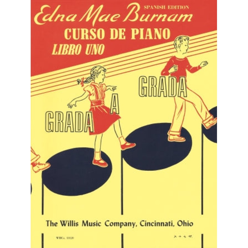 Grada a Grada Curso de Piano – Libro 1- Edna Mae Burnam