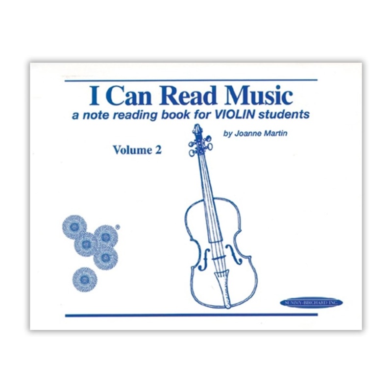 I Can Read Music:  A note reading book for Violin students – Volumen 2