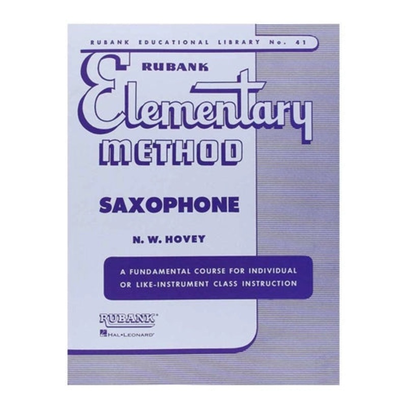 Rubank Elementary Method  Saxophone