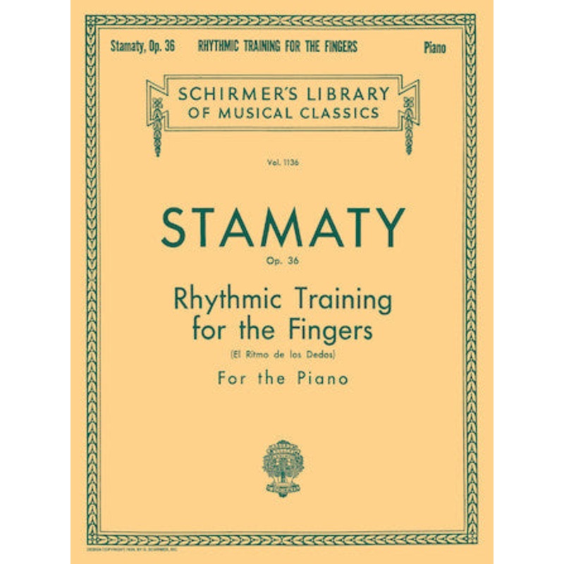 Stamaty Op. 36 Rhythmic Training for the Fingers,