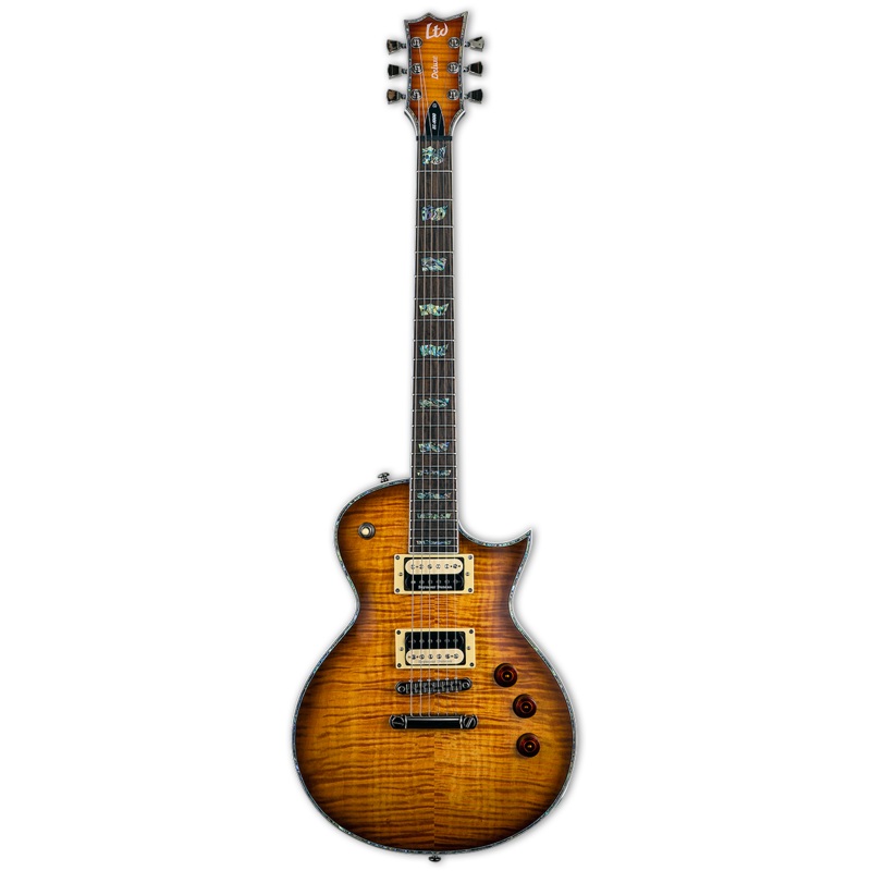 ESP LTD EC-1000 Electric Guitar – Amber Sunburst