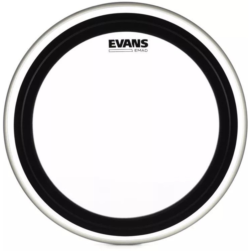 Evans EMAD Clear Bass Drum Batter Head – 18 inch