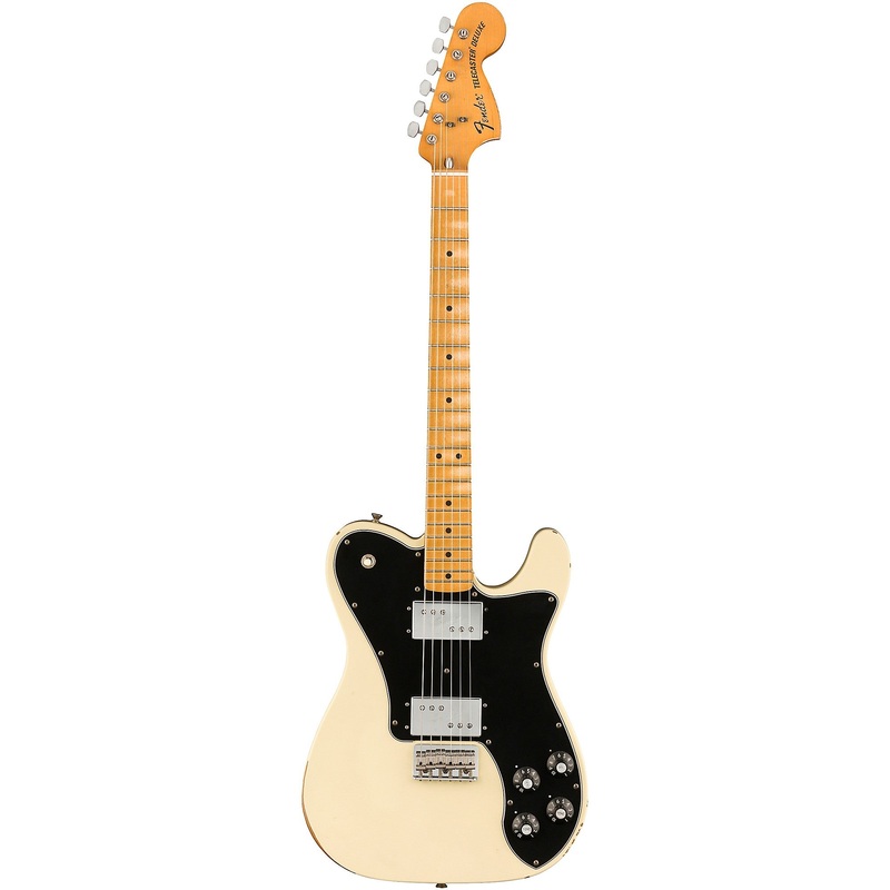 Fender Vintera Road Worn 70’s Telecaster Deluxe – Olympic White