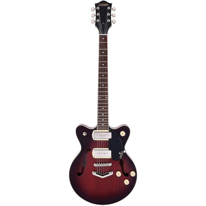 Gretsch G2655-P90 Streamliner Jr. Double-Cut – Claret Burst