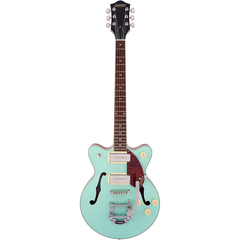 Gretsch G2655T-P90 Streamliner Center Block Jr. Double-Cut W/Bigsby 2-Tone Mint Metallic