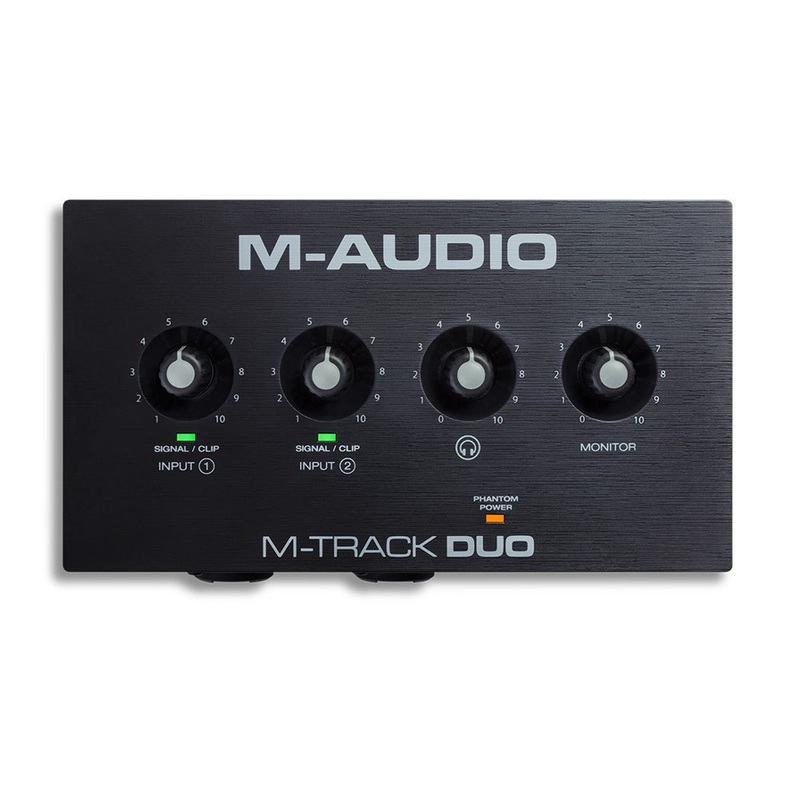 M-Audio M-Track Duo Desktop 2×2 USB Audio Interface