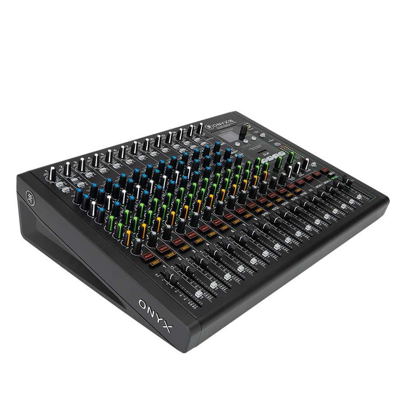 Mackie Onyx16 16-channel Analog Mixer with Multi-Track USB