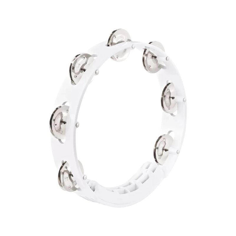 Meinl 8 Tour Tambourine White