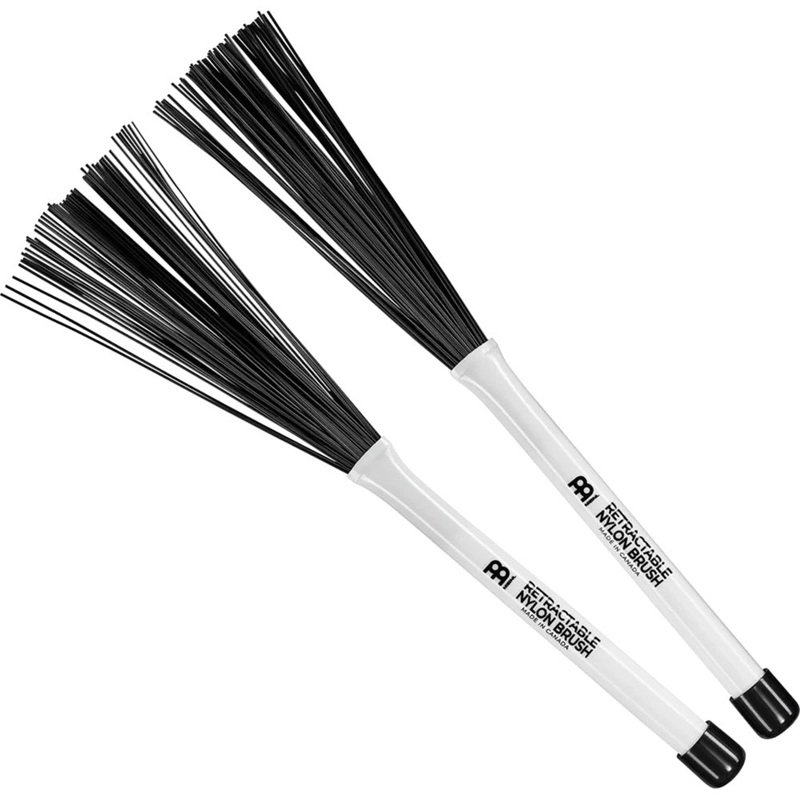 Meinl Stick & Brush 13 Retractable Nylon Cajon Brushes