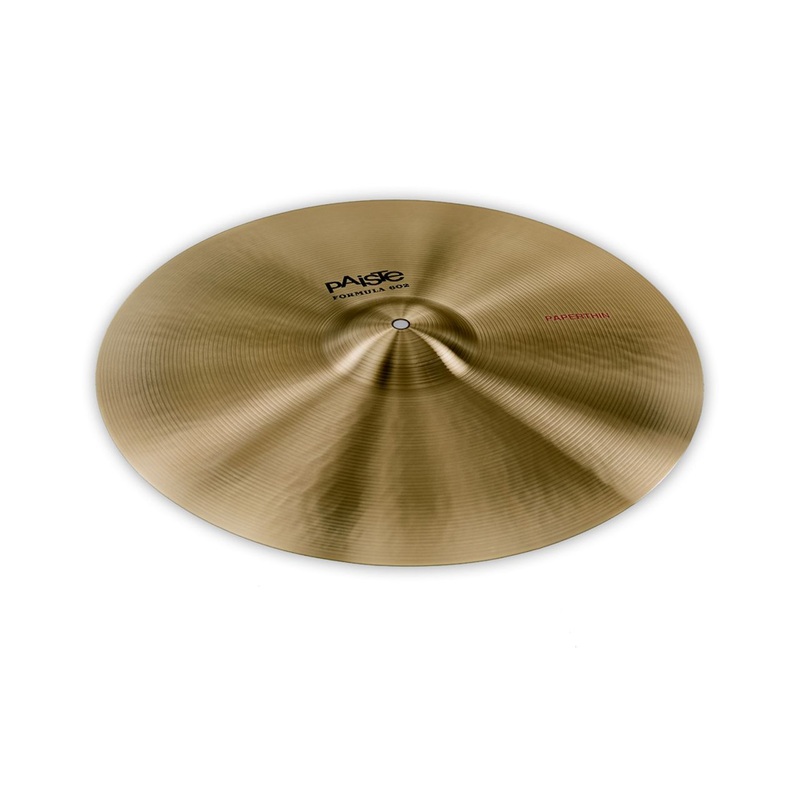 Paiste Formula 602  Paperthin 20 Crash Cymbal