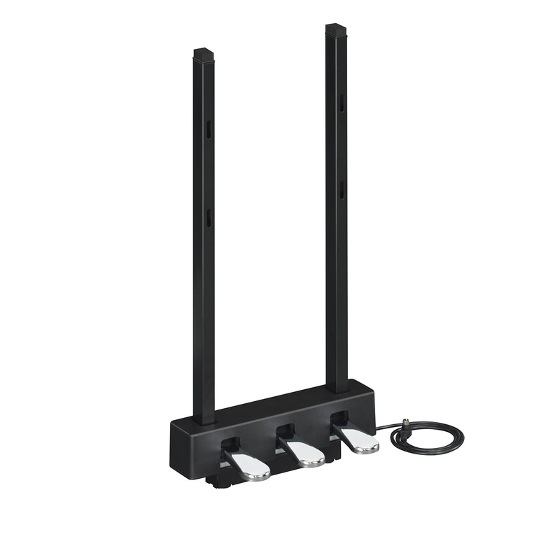 Yamaha LP-1B 3-Pedal Unit for Yamaha DGX-670, P-121, P-125, and P-515 Digital Pianos, Black