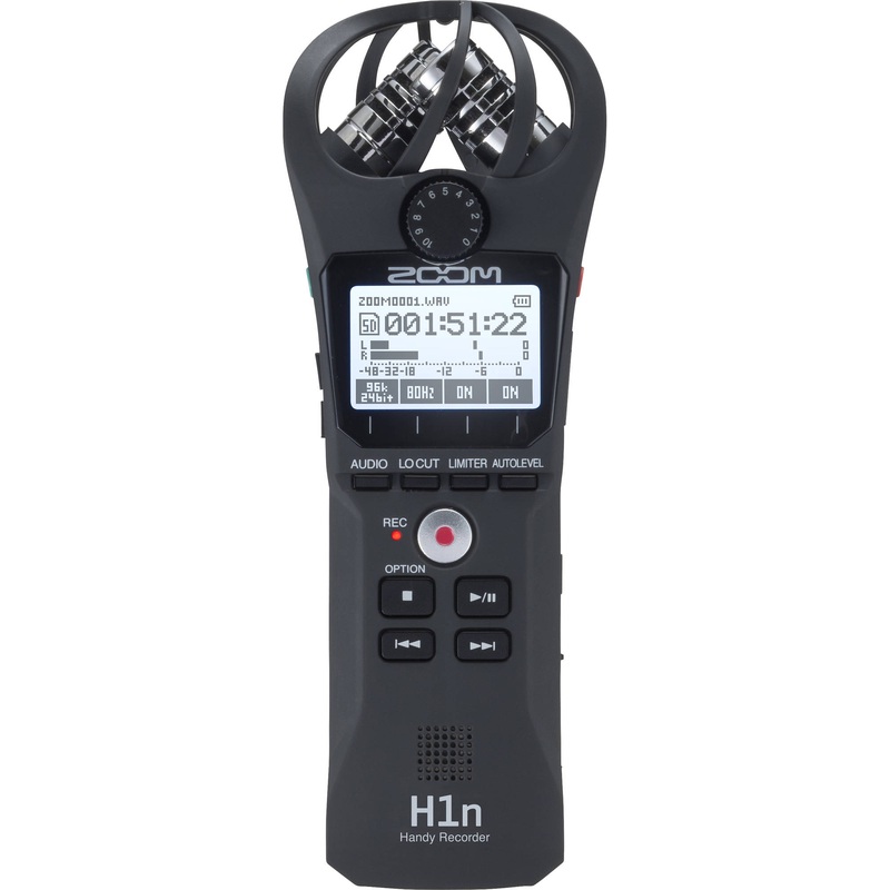 Zoom H1N Portable Handy Recorder – Black