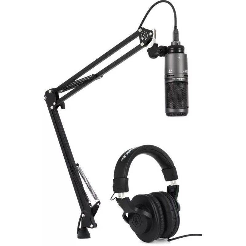 Audio-Technica AT2020USB+PK Streaming/Podcasting Pack