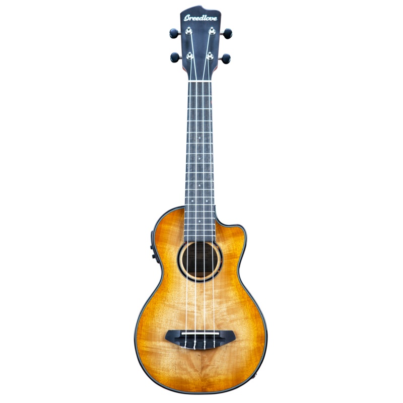 Breedlove Lu’au S Concert Electric Ukulele – Shadow Myrtlewood