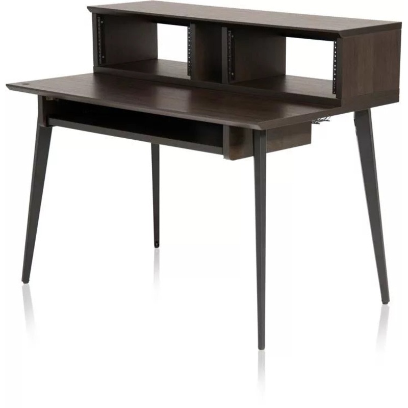 Gator Frameworks Elite Series Main Desk – Dark Walnut