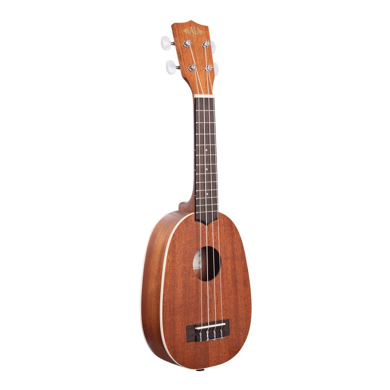 Kala Satin Mahogany Soprano Pineapple Ukulele