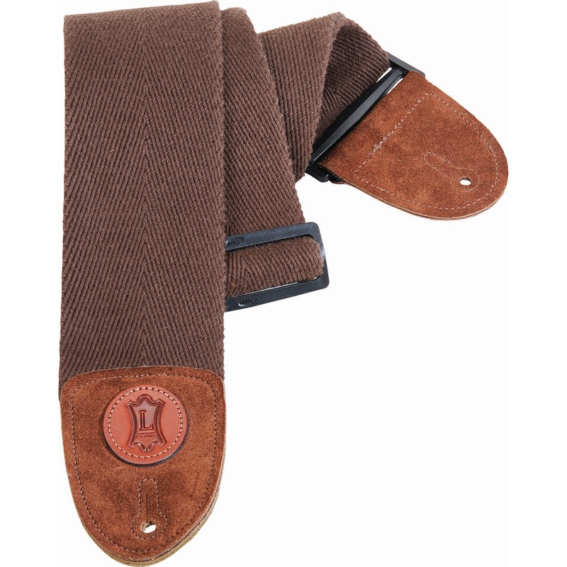 Levy’s 3 Wide Cotton Bass Strap – Brown