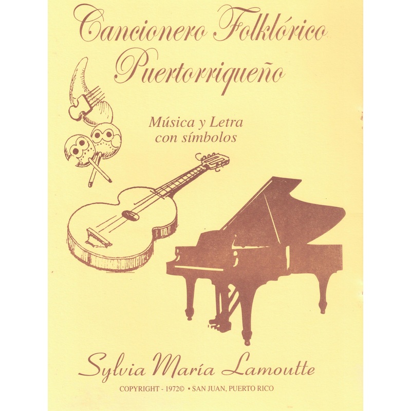 Libro Cancionero Folklrico Puertorriqueo