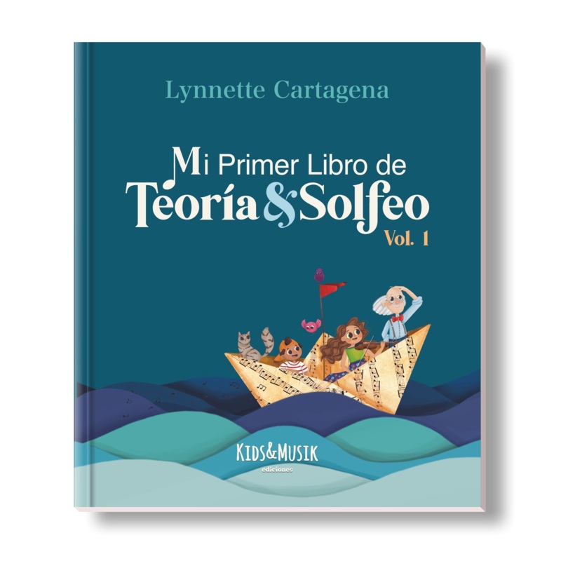 Mi Primer Libro de Teora y Solfeo Vol.1 Lynette Cartagena – New Version