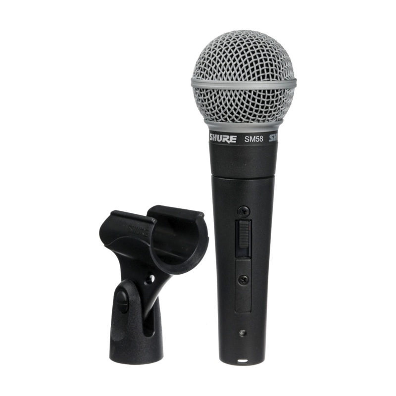 Shure SM58S Vocal Microphone with On/Off Switch