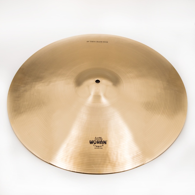 Wuhan 20 Thin Crash Ride Cymbal