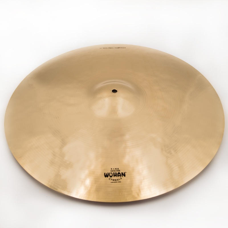 Wuhan 21 Medium Thin Crash Ride Cymbal