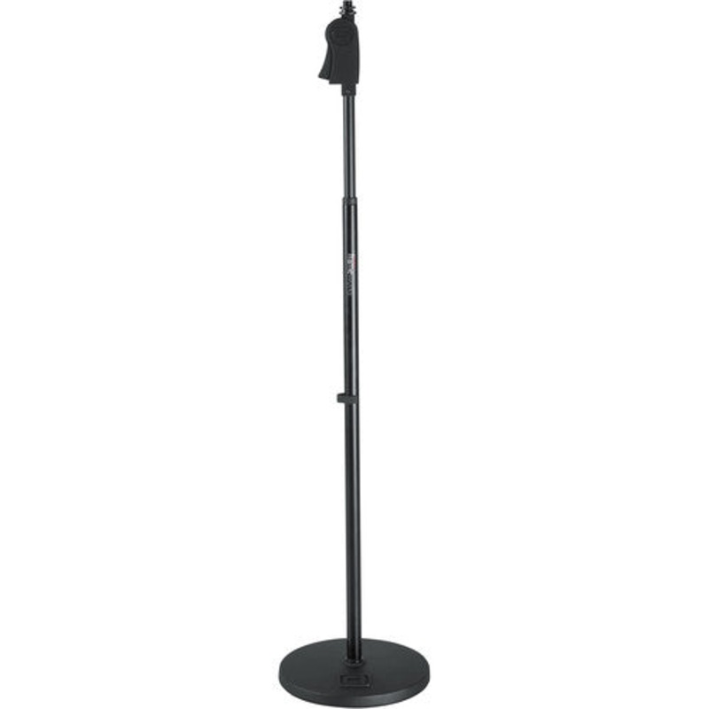 Gator Frameworks 10 Roundbase Mic Stand with Standard Twist Clutch