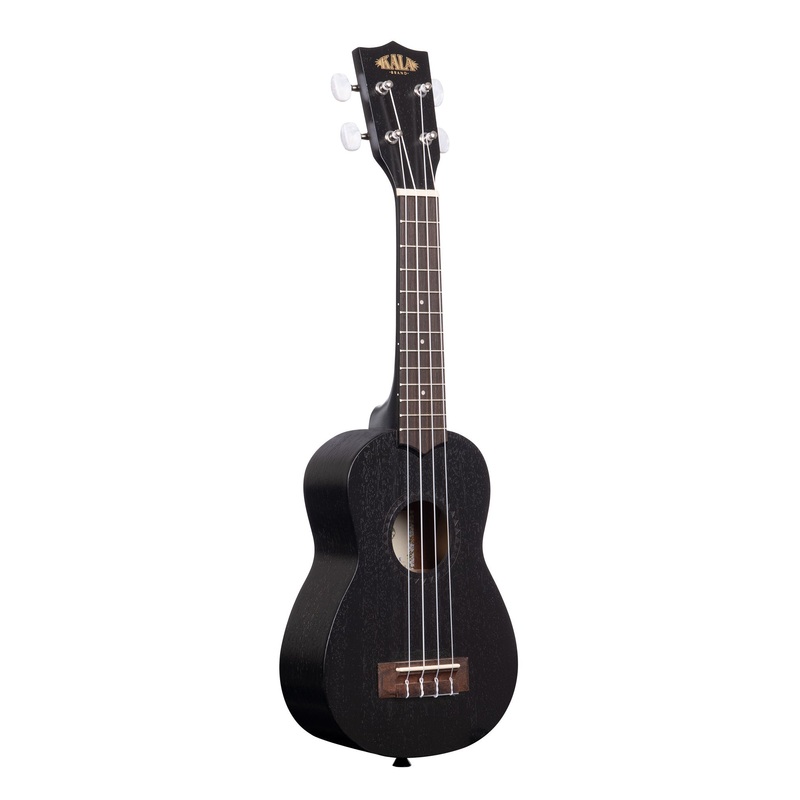 Kala KA-15S Mahogany Soprano Ukulele – Black