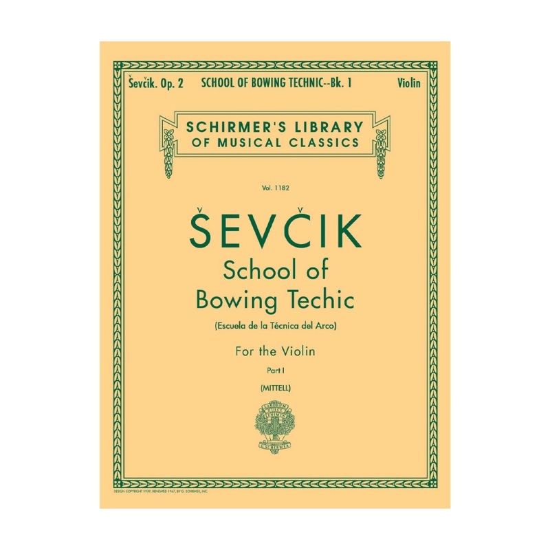 Otakar Sevcik School of Bowing Technics, Op. 2  Book 1