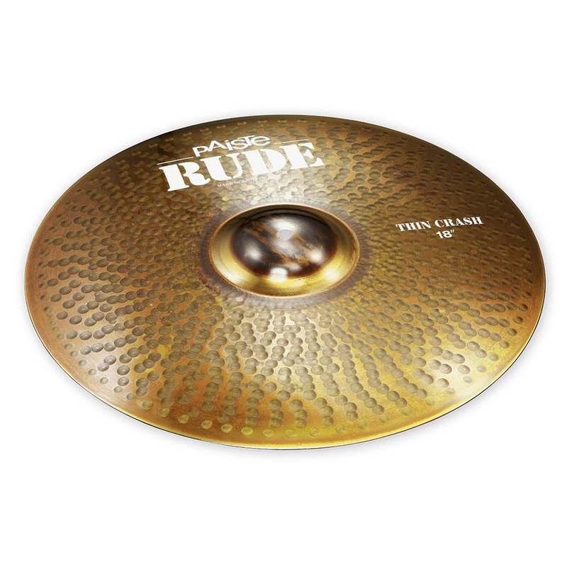 Paiste Rude 18 Thin Crash Cymbal