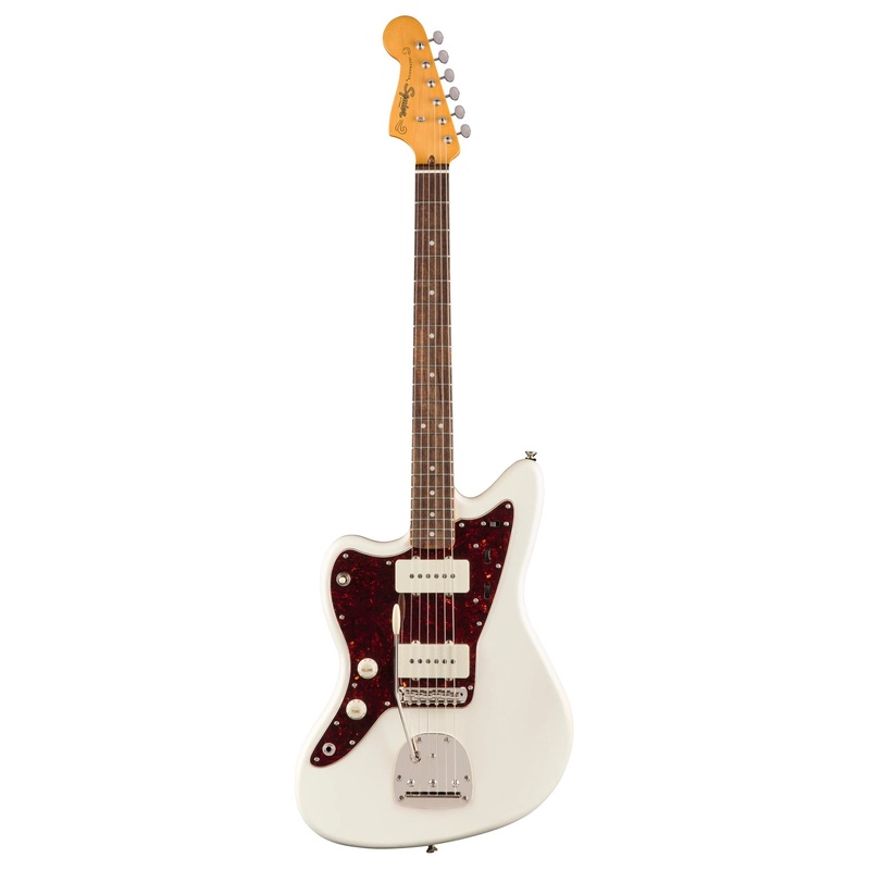 Squier Classic Vibe 60’s Jazzmaster Left Handed Electric Guitar – Olimpic White