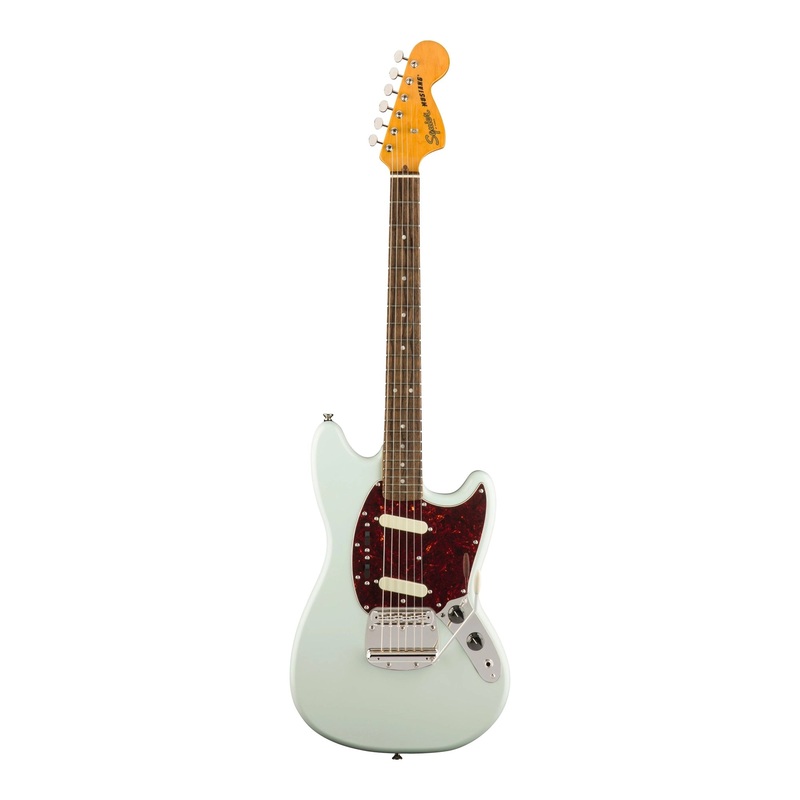 Squier Classic Vibe 60’s Mustang Electric Guitar – Sonic Blue