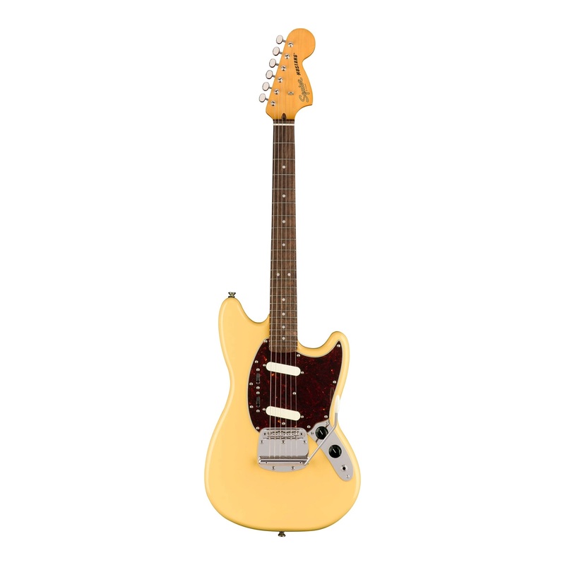 Squier Classic Vibe 60’s Mustang Electric Guitar – Vintage White