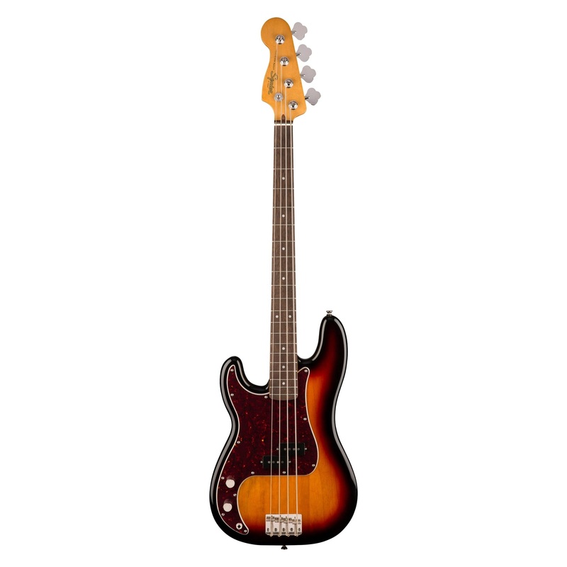 Squier Classic Vibe 60’s Precision Bass Left-Handed Electric Bass – Tri Sunburst