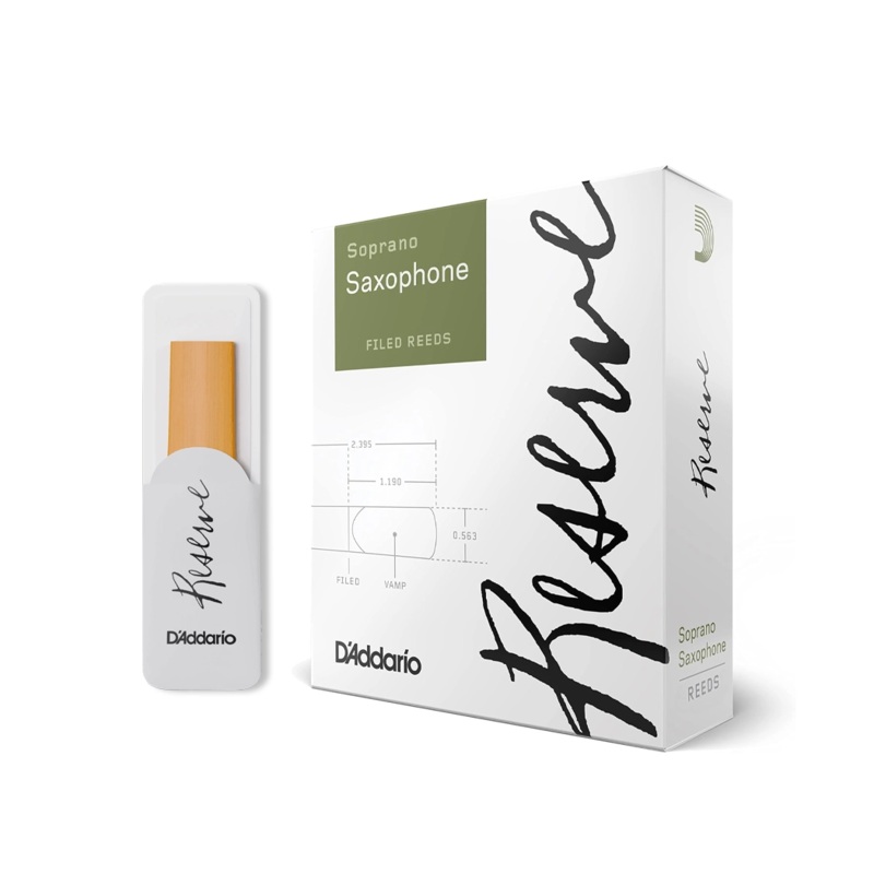 D’Addario Reserve Soprano Saxophone Reeds, Strength 2.0