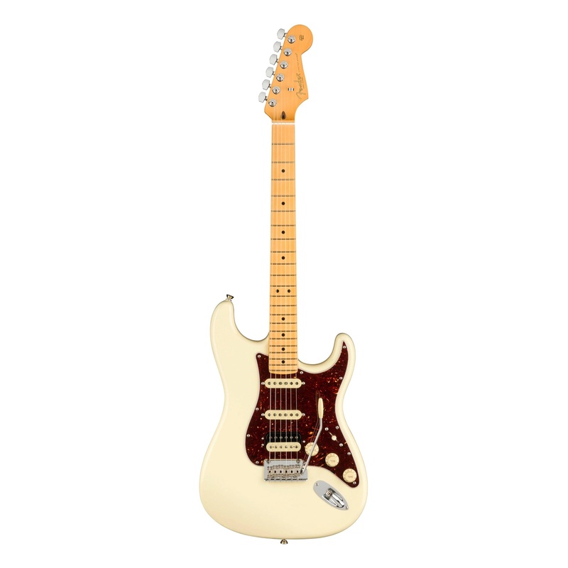 Fender American Professional II Stratocaster HSS Electric Guitar – Olympic White