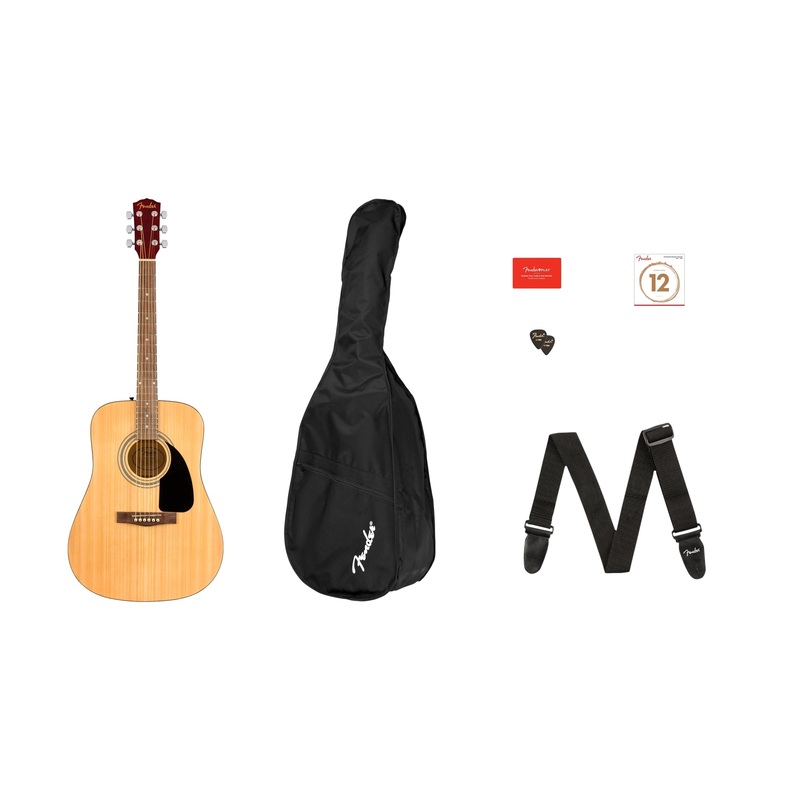 Fender FA-115 V2 Dreadnought Acoustic Guitar Pack