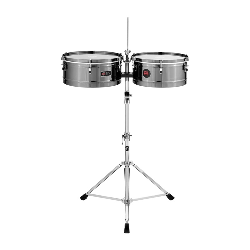 Meinl Percussion Diego Camacho Signature 14 And 15 Timbales – Black Diamond