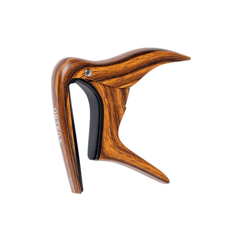 Ortega Flat Guitar Capo – Walnut