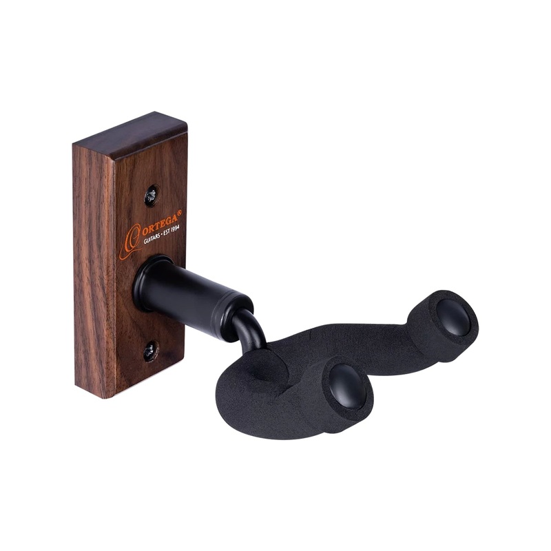 Ortega Guitars Guitar Wall Hanger – Walnut Wood Natural