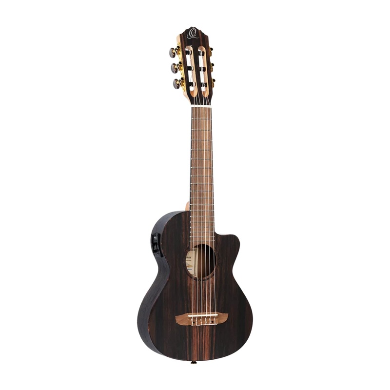 Ortega Rgl5eb-Ce Natural Guitalele – Ebony Natural
