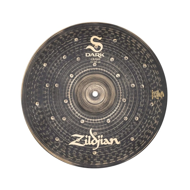 Zildjian 16 S Dark Crash Cymbal – Dark Finish