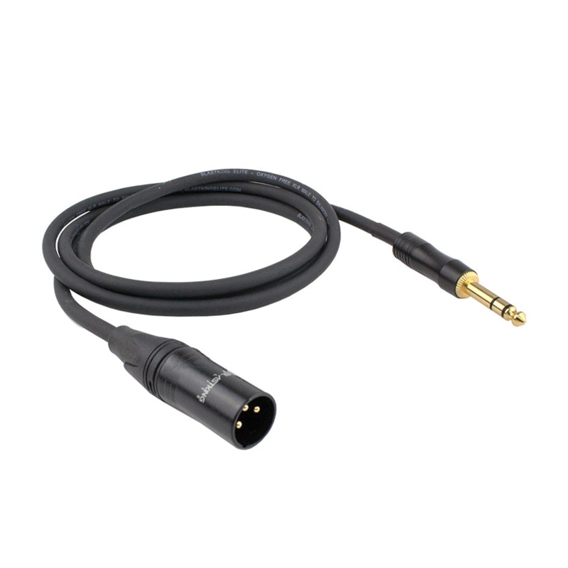 Blastking 15′ XLR Male to Balanced 1/4 Cable  CXLRMQ